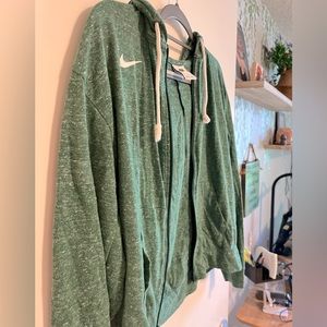 Green Nike Hoodie